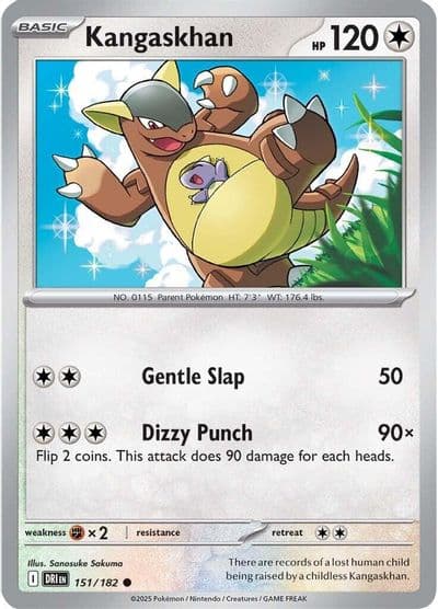 Kangaskhan SV10: Destined Rivals Pokemon card