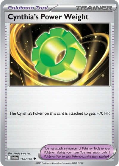 Cynthia's Power Weight SV10: Destined Rivals Pokemon card