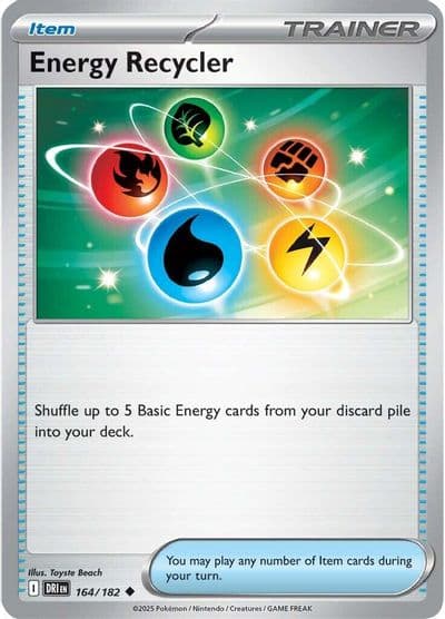 Energy Recycler SV10: Destined Rivals Pokemon card