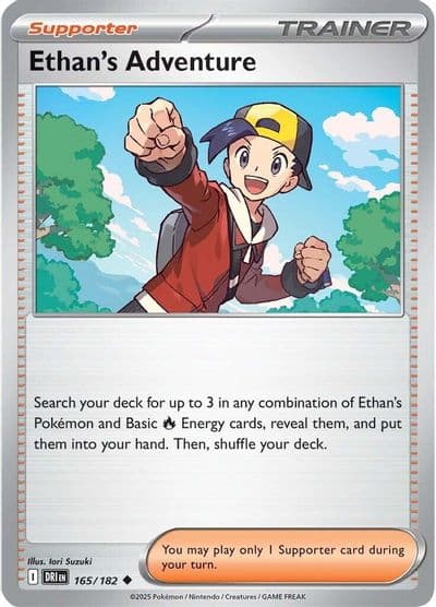 Ethan's Adventure SV10: Destined Rivals Pokemon card