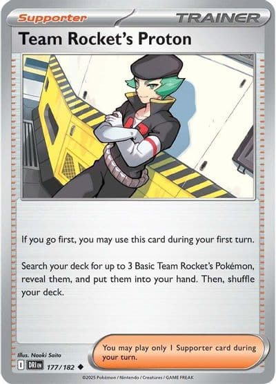 Team Rocket's Proton SV10: Destined Rivals Pokemon card