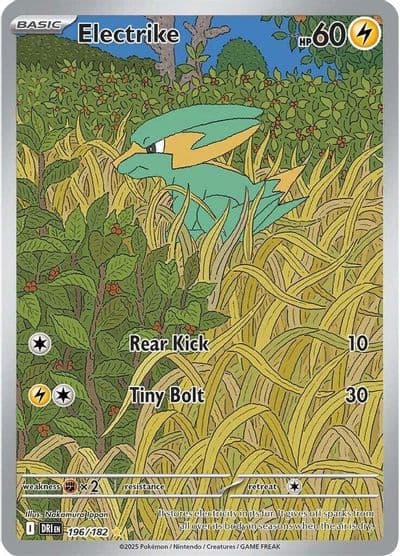 Electrike SV10: Destined Rivals Pokemon card
