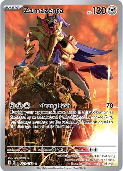 Zamazenta SV10: Destined Rivals Pokemon card
