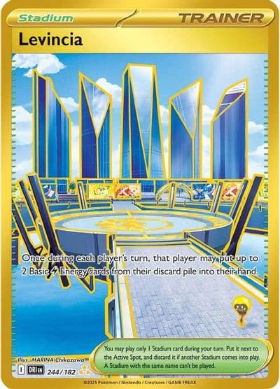 Levincia SV10: Destined Rivals Pokemon card