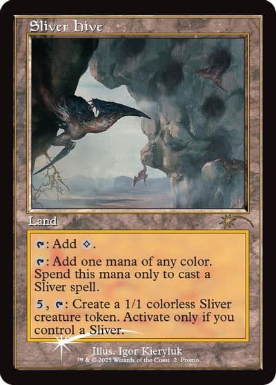Sliver Hive Retro Frame MagicFest Cards Magic card