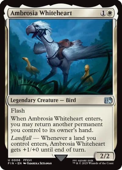 Ambrosia Whiteheart FINAL FANTASY Magic card