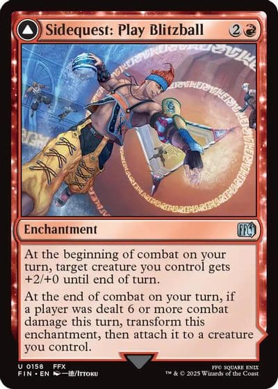 Sidequest Play Blitzball FINAL FANTASY Magic card