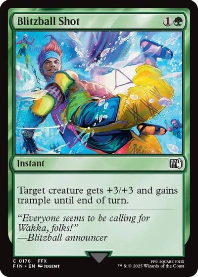 Blitzball Shot FINAL FANTASY Magic card