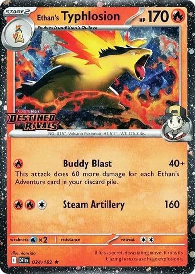 Ethan's Typhlosion (Prerelease) Miscellaneous Cards & Products Pokemon card