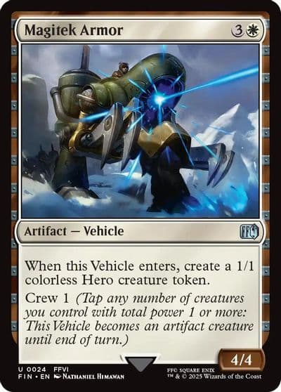 Magitek Armor FINAL FANTASY Magic card