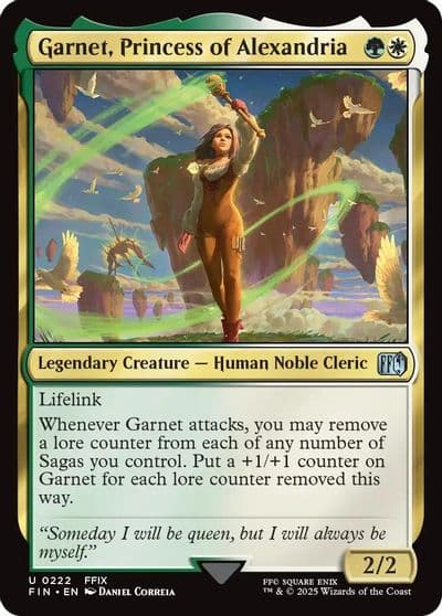 Garnet Princess of Alexandria FINAL FANTASY Magic card
