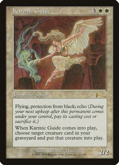 Karmic Guide Urza's Legacy Magic card