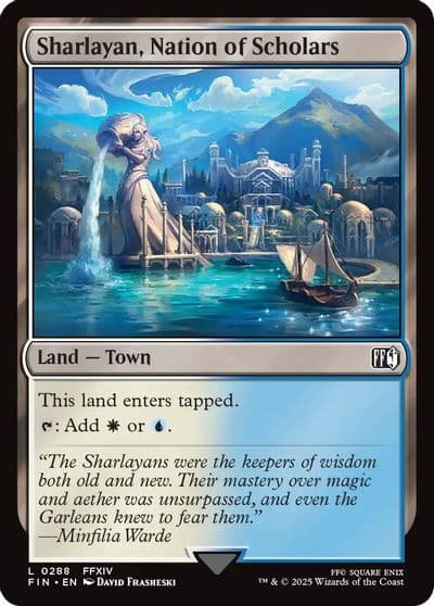 Sharlayan Nation of Scholars FINAL FANTASY Magic card