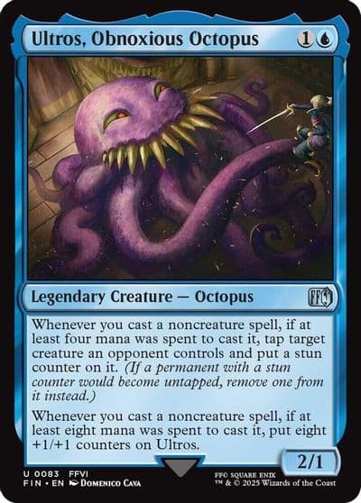 Ultros Obnoxious Octopus FINAL FANTASY Magic card