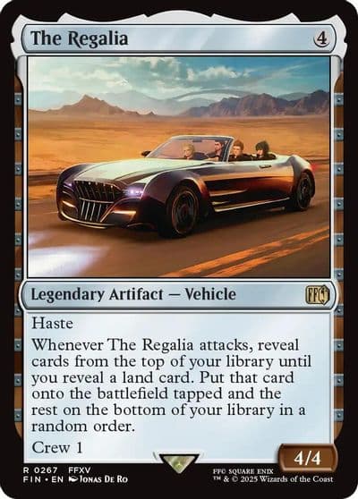 The Regalia FINAL FANTASY Magic card