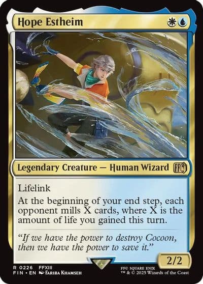 Hope Estheim FINAL FANTASY Magic card