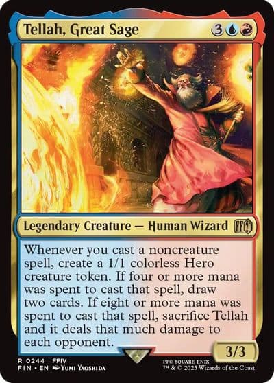 Tellah Great Sage FINAL FANTASY Magic card