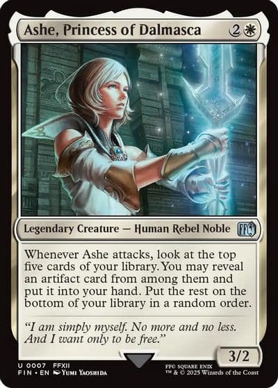 Ashe Princess of Dalmasca FINAL FANTASY Magic card