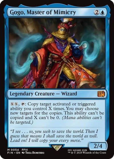 Gogo Master of Mimicry FINAL FANTASY Magic card