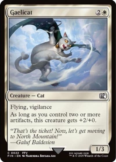 Gaelicat FINAL FANTASY Magic card
