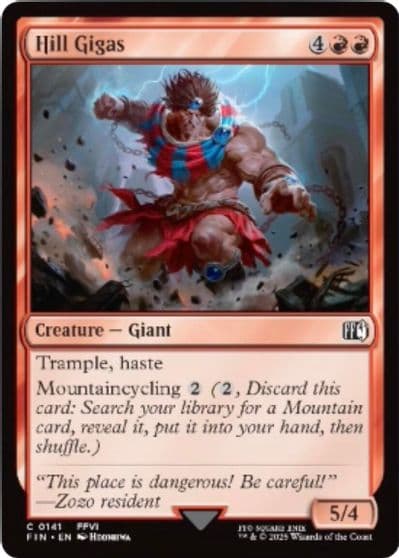 Hill Gigas FINAL FANTASY Magic card