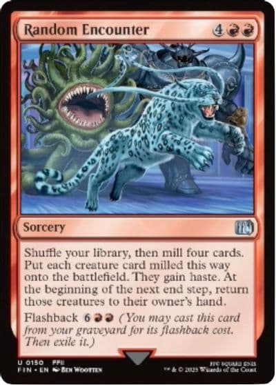 Random Encounter FINAL FANTASY Magic card