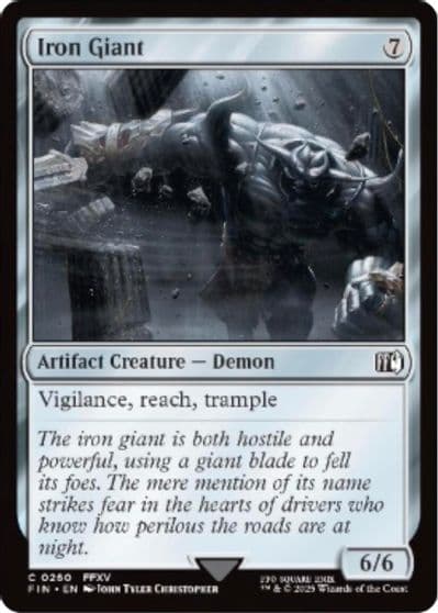 Iron Giant FINAL FANTASY Magic card
