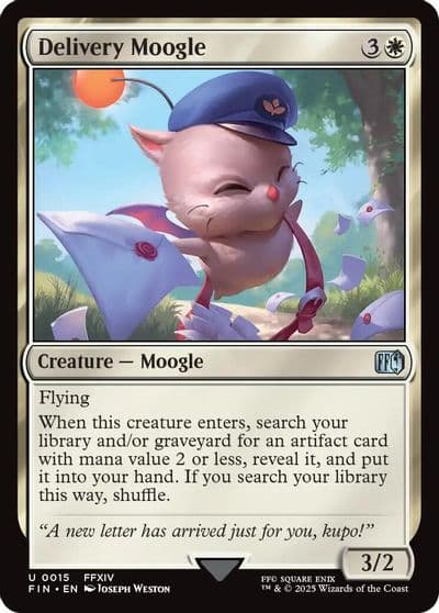 Delivery Moogle FINAL FANTASY Magic card