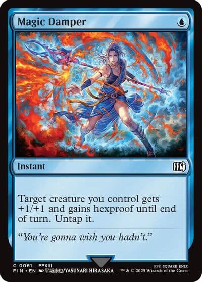 Magic Damper FINAL FANTASY Magic card