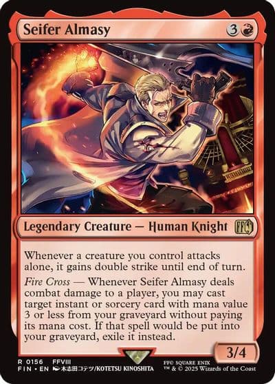 Seifer Almasy FINAL FANTASY Magic card