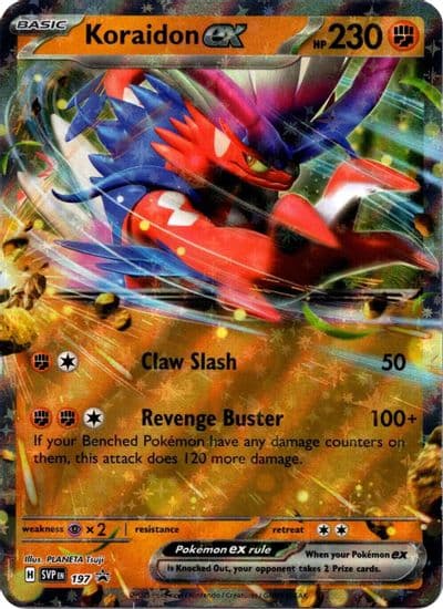 Koraidon ex - 197 SV: Scarlet & Violet Promo Cards Pokemon card