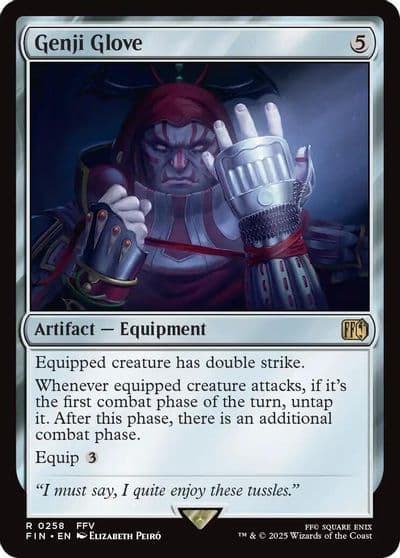 Genji Glove FINAL FANTASY Magic card