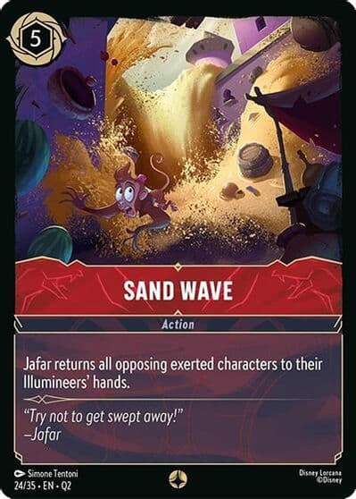 Sand Wave Illumineer's Quest: Palace Heist Lorcana card