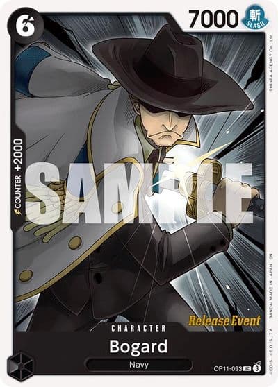 Bogard A Fist of Divine Speed Release Event Cards One Piece card