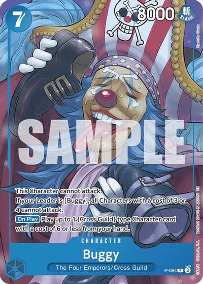 Buggy Promo Reprint Starter Deck 25: BLUE Buggy One Piece card