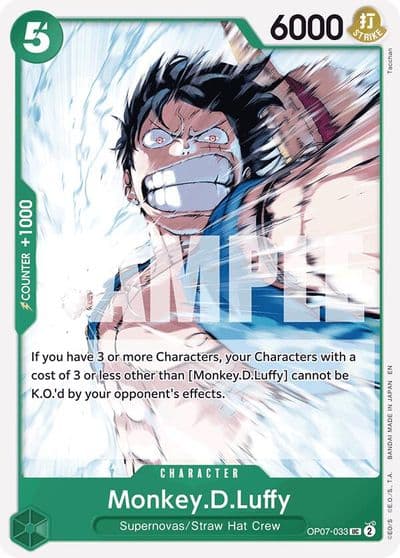 MonkeyDLuffy Reprint Starter Deck 24: GREEN Jewelry Bonney One Piece card