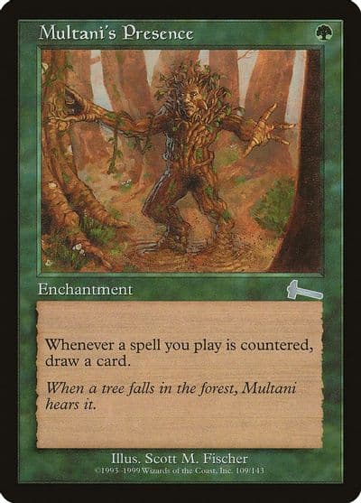 Multanis Presence Urza's Legacy Magic card