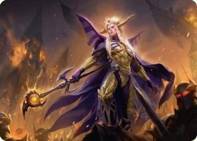 The Emperor of Palamecia Art Card Art Series: FINAL FANTASY Magic card