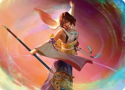 Yuna Grand Summoner Art Card Art Series: FINAL FANTASY Magic card