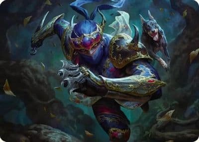 Shadow Mysterious Assassin Art Card Art Series: FINAL FANTASY Magic card