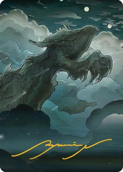 Sin Spiras Punishment Art Card Gold Stamped Signature Art Series: FINAL FANTASY Magic card