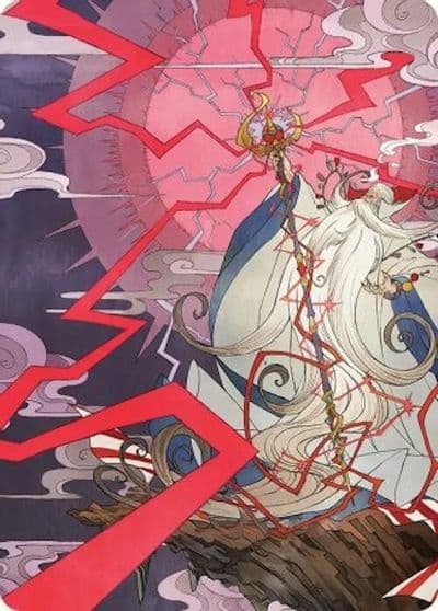 Summon Esper Ramuh Art Card Art Series: FINAL FANTASY Magic card