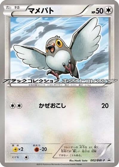 Pidove BW-P Promotional cards Pokemon card