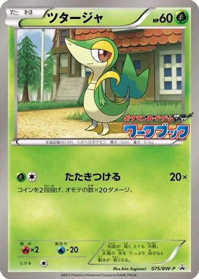 Snivy BW-P Promotional cards Pokemon card