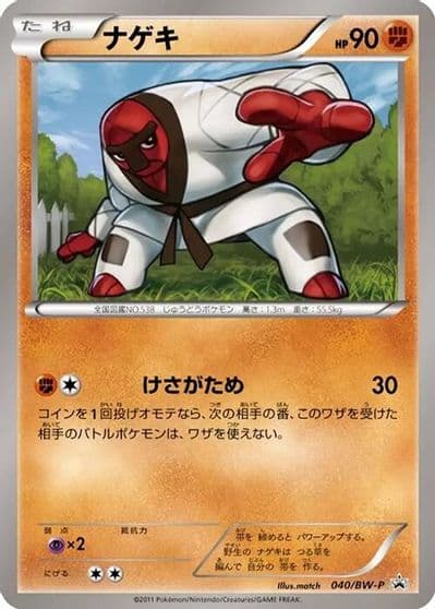 Throh BW-P Promotional cards Pokemon card