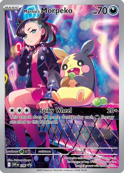 Marnie’s Morpeko SV: Scarlet & Violet Promo Cards Pokemon card