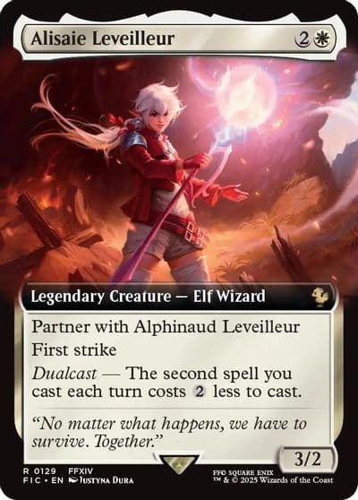 Alisaie Leveilleur Extended Art Commander: FINAL FANTASY Magic card