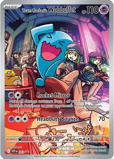 Team Rocket's Wobbuffet SV: Scarlet & Violet Promo Cards Pokemon card