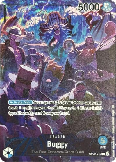 Buggy English Version 2nd Anniversary Set One Piece Promotion Cards One Piece card