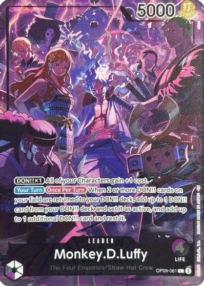 MonkeyDLuffy English Version 2nd Anniversary Set One Piece Promotion Cards One Piece card